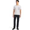 imageAriat Mens Vertical Logo TShirtHeather Grey