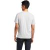 imageAriat Mens Vertical Logo TShirtHeather Grey
