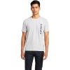 imageAriat Mens Vertical Logo TShirtHeather Grey