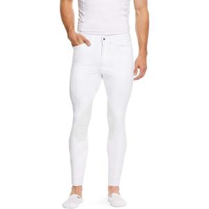 imageARIAT Mens Tri Factor Grip Knee Patch BreechWhite