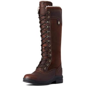 imageAriat Womens Wythburn Tall Waterproof BootDark Brown