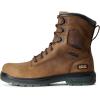 imageAriat Mens Turbo 8quot Csa Waterproof Carbon Toe Work BootAged Bark