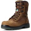 imageAriat Mens Turbo 8quot Csa Waterproof Carbon Toe Work BootAged Bark