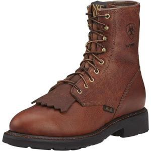 imageAriat Mens Cascade 8quot Waterproof Work BootSunshine