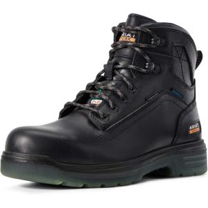 imageAriat Mens Turbo 6quot CSA Waterproof Carbon Toe Work BootBlack