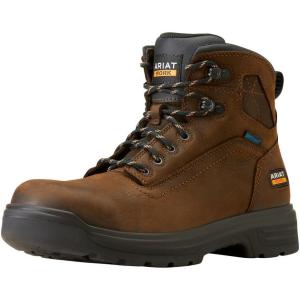 imageAriat Mens Turbo 6quot Waterproof Work BootRich Brown