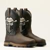 imageARIAT Mens Rebar Flex Western Venttek Incognito Work BootStormIron Coffee