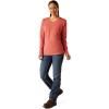 imageARIAT Womens Fr Ac TopMineral Red
