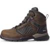 imageARIAT Womens Rebar Flex 6quot Waterproof Carbon Toe Work Boot WesternDark Brown