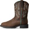 imageAriat Womens Krista Waterproof Steel Toe Work BootDark Brown