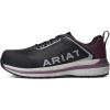 imageAriat Womens Outpace Composite Toe Work ShoeBlackShadow Purple