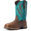 imageARIAT Womens Anthem Venttek Composite Toe Work BootChocolate ChipTurquoise