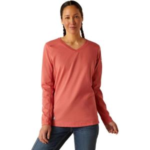 imageARIAT Womens Fr Ac TopMineral Red