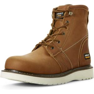 imageAriat Mens Rebar Wedge 6quot Work BootGolden Grizzly