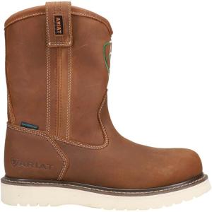 imageAriat Mens Rebar Wedge Orgullo Mexicano Waterproof Work BootAged Honey