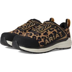 imageAriat Womens Outpace Composite Toe Work ShoeLeopard Print