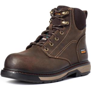imageAriat Womens Riveter 6quot Csa Waterproof Composite Toe Work BootDark Brown