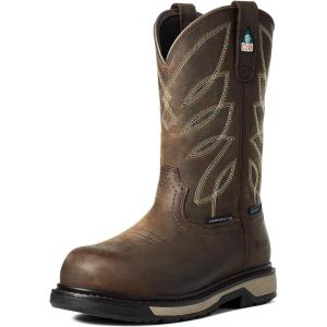 imageAriat Womens Riveter Csa Waterproof Composite Toe Work BootDark Brown