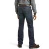 imageARIAT Flame Resistant M4 Low Rise Basic Boot Cut Jean  Mens Durable Work Jeans Shale