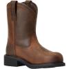 imageAriat Womens Fatbaby Work Pullon Steel Toe Work BootDistressed Brown