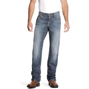 imageARIAT Mens Flame Resistant M4 Low Rise Boot Cut JeanClay