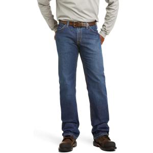 imageAriat Mens FR M4 Relaxed Basic Boot Cut JeanFlint