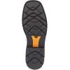 imageAriat Mens Sierra Square Toe Work BootDark BrownPine Green
