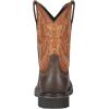 imageAriat Mens Sierra Square Toe Work BootDark BrownPine Green