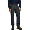 imageARIAT Mens Fr M4 Relaxed Stretch Duralight Workhorse Stackable Straight Leg JeanDark WashRinse