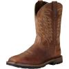 imageAriat Mens Groundbreaker Wide Square Toe Work BootBrown