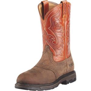 imageAriat Mens Workhog Work BootDark EarthBrick