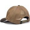 imageARIAT Mens Snapback Flex Fit Small Shield Logo CapBrown