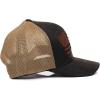 imageARIAT Mens Snapback Flex Fit Small Shield Logo CapBrown
