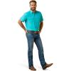 imageARIAT Mens Venttek Outbound Fitted ShirtAqua Crush