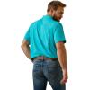 imageARIAT Mens Venttek Outbound Fitted ShirtAqua Crush