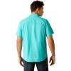 imageARIAT Mens Venttek Outbound Fitted ShirtDrift Turquoise