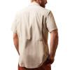 imageARIAT Mens Venttek Outbound Fitted ShirtOxford Tan