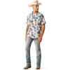 imageARIAT Mens Venttek Outbound Fitted ShirtWhite