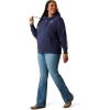 imageARIAT WSL Womens Logo 20 Rose Wine HoodieBlack Iris