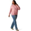 imageARIAT WSL Womens Logo 20 Rose Wine HoodieRose Wine