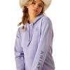 imageARIAT WSL Womens Logo 20 Rose Wine HoodieSweet Lavender
