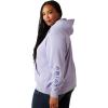 imageARIAT WSL Womens Logo 20 Rose Wine HoodieSweet Lavender