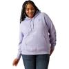imageARIAT WSL Womens Logo 20 Rose Wine HoodieSweet Lavender