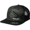 imageARIAT Mens Aztec Black Flat Bill CapBlack