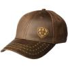 imageARIAT Mens Oil Barb Velcro Hat Brown One Size