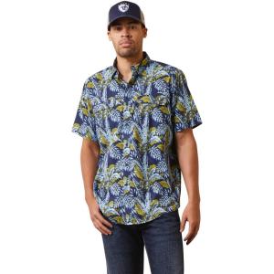 imageARIAT Mens Venttek Outbound Fitted ShirtMidsummer Night