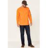 imageARIAT Mens Rebar Cotton Strong Graphic TShirtSafety OrangeBlack