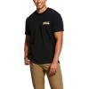 imageARIAT Mens Rebar Cotton Strong Roughneck Graphic TShirtBlack