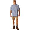 imageARIAT Mens Rebar Cotton Strong Roughneck Graphic TShirtInfinity Heather