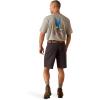 imageARIAT Mens Rebar Durastretch Made Tough ShortCharcoal